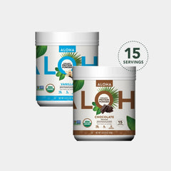 Chocolate + Vanilla Protein Powder - Variety Pack